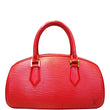 LOUIS VUITTON Pont Neuf PM Epi Leather Satchel Bag Red-US