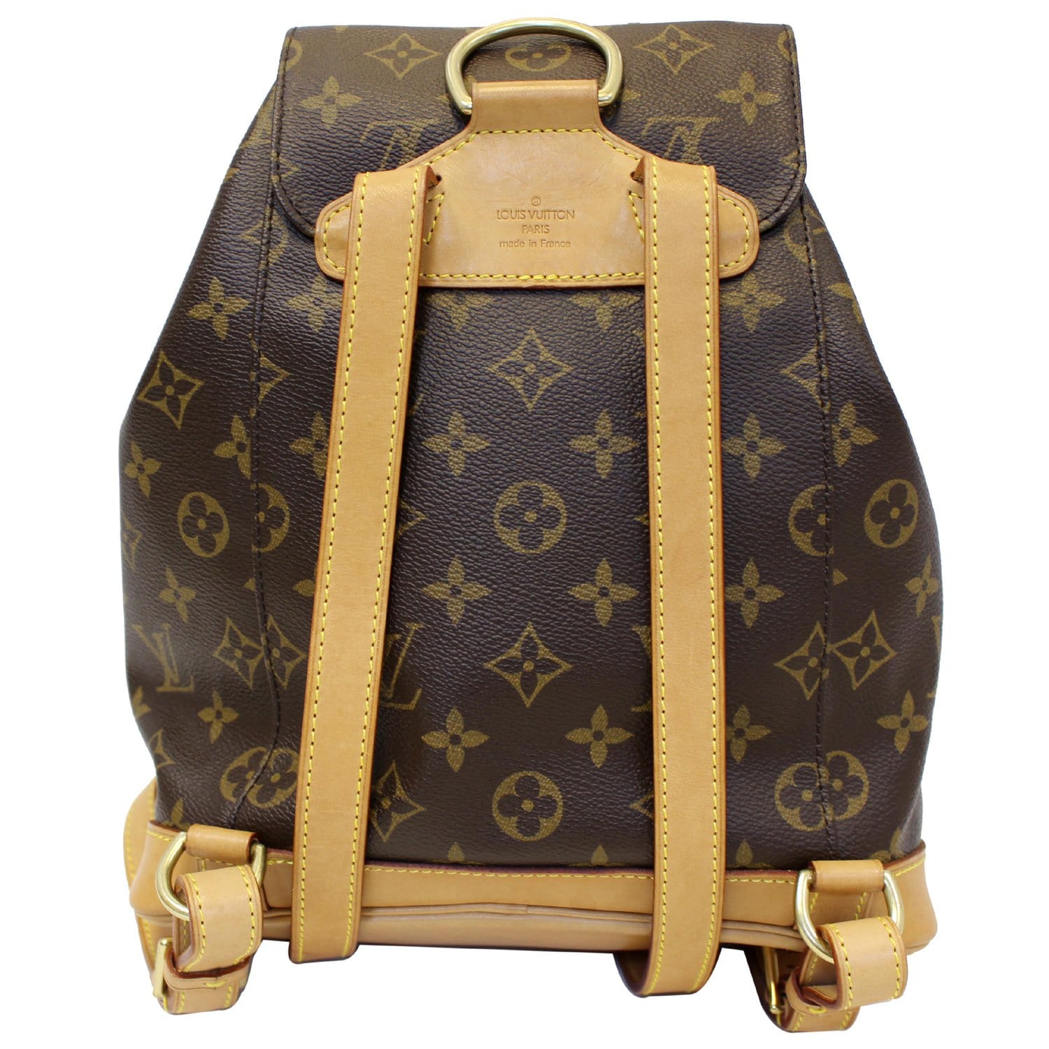 Brown Louis Vuitton Monogram Montsouris PM Backpack