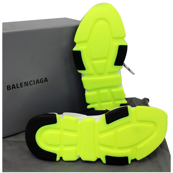 Balenciaga Sneakers Blue Mid Speed Lace-up US 9 - bottom view