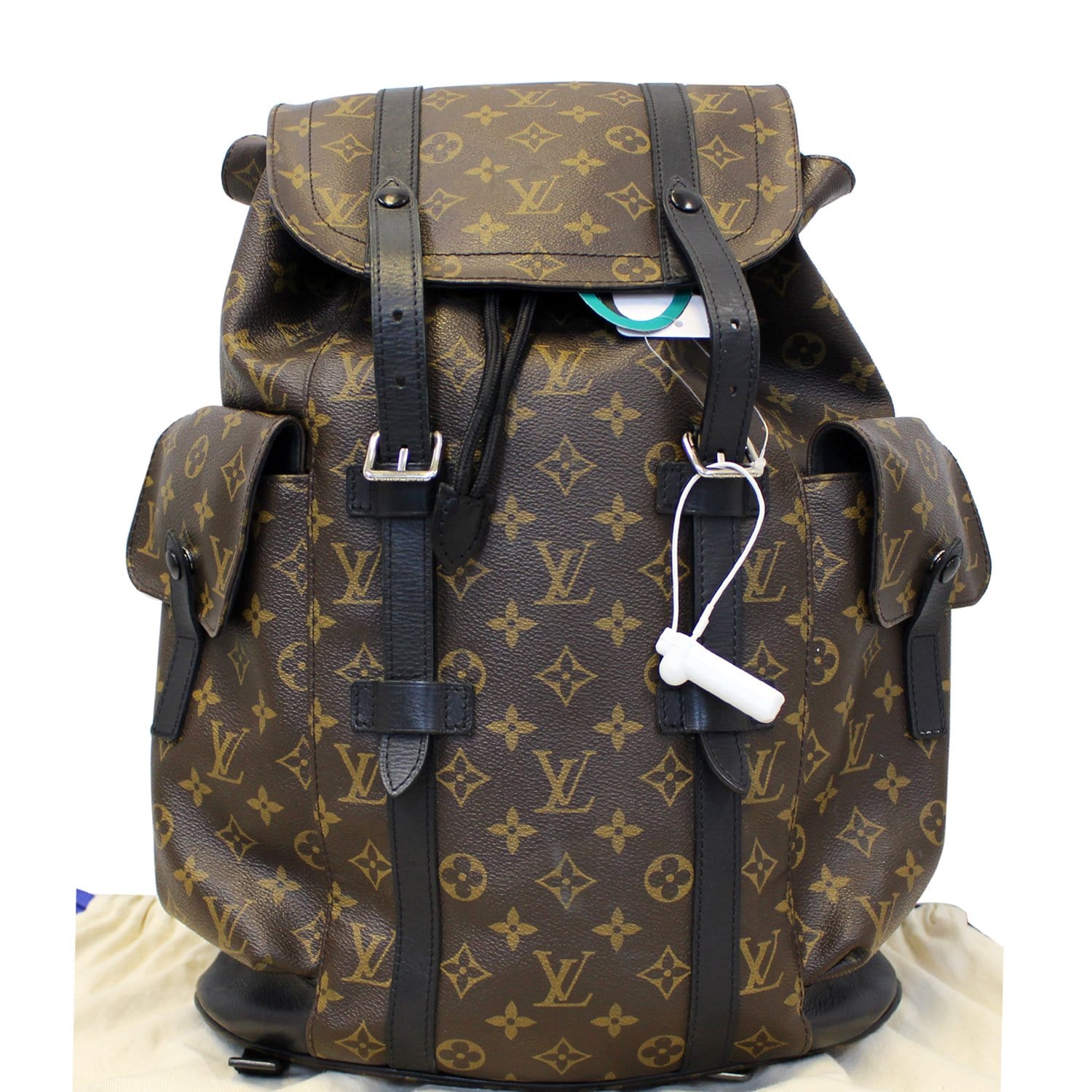 louis vuitton christopher pm monogram backpack LOUIS VUITTON Christopher PM Monogram Macassar Canvas Backpack Bag-US