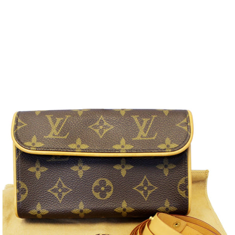 LOUIS VUITTON Pochette Florentine Monogram Canvas Waist Bag
