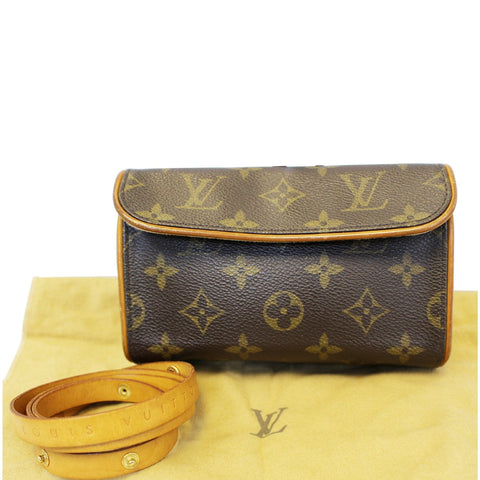 LOUIS VUITTON Pochette Florentine Monogram Canvas Waist Bag