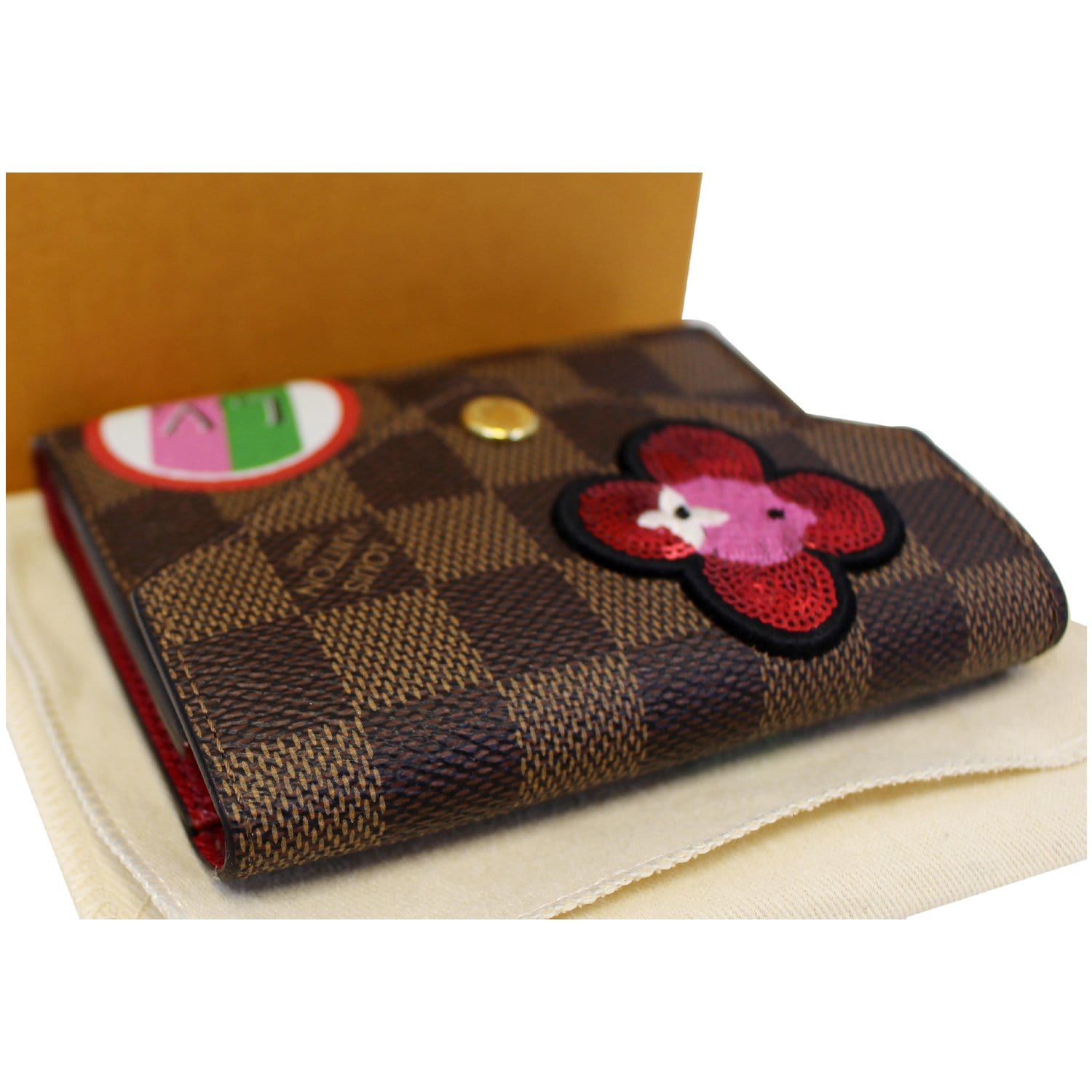 REVIEW] 'LV Wallet Victorine Damier Ebene Wallet from Bag_Wallet, DHGate  (no known factory) : r/WagoonLadies