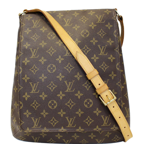 LOUIS VUITTON Musette Salsa GM Monogram Canvas Crossbody Bag