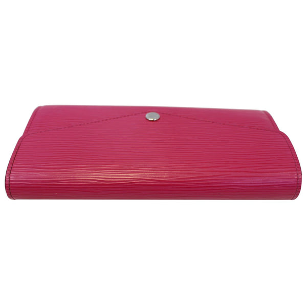 Louis Vuitton Sarah Epi Leather Wallet in Pink - front view