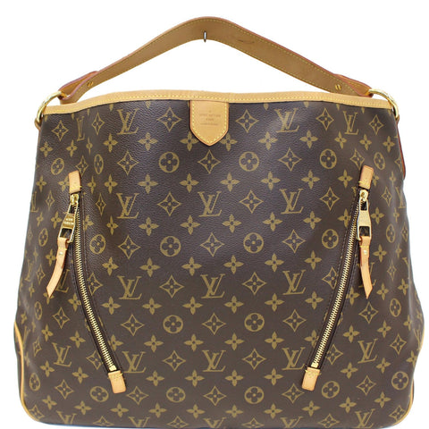 LOUIS VUITTON Delightful GM Monogram Canvas Shoulder Bag Brown