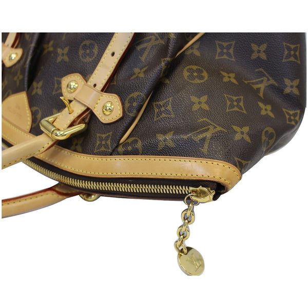 LOUIS VUITTON Tivoli GM Monogram Canvas Brown Shoulder Bag Brown
