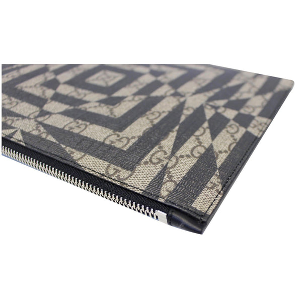 GUCCI GG Supreme Canvas Clutch Wristlet Pouch 411768-US