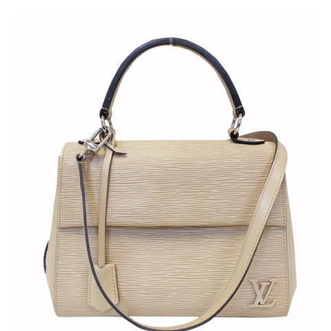 LOUIS VUITTON Cluny MM Epi Leather Shoulder Bag Dune