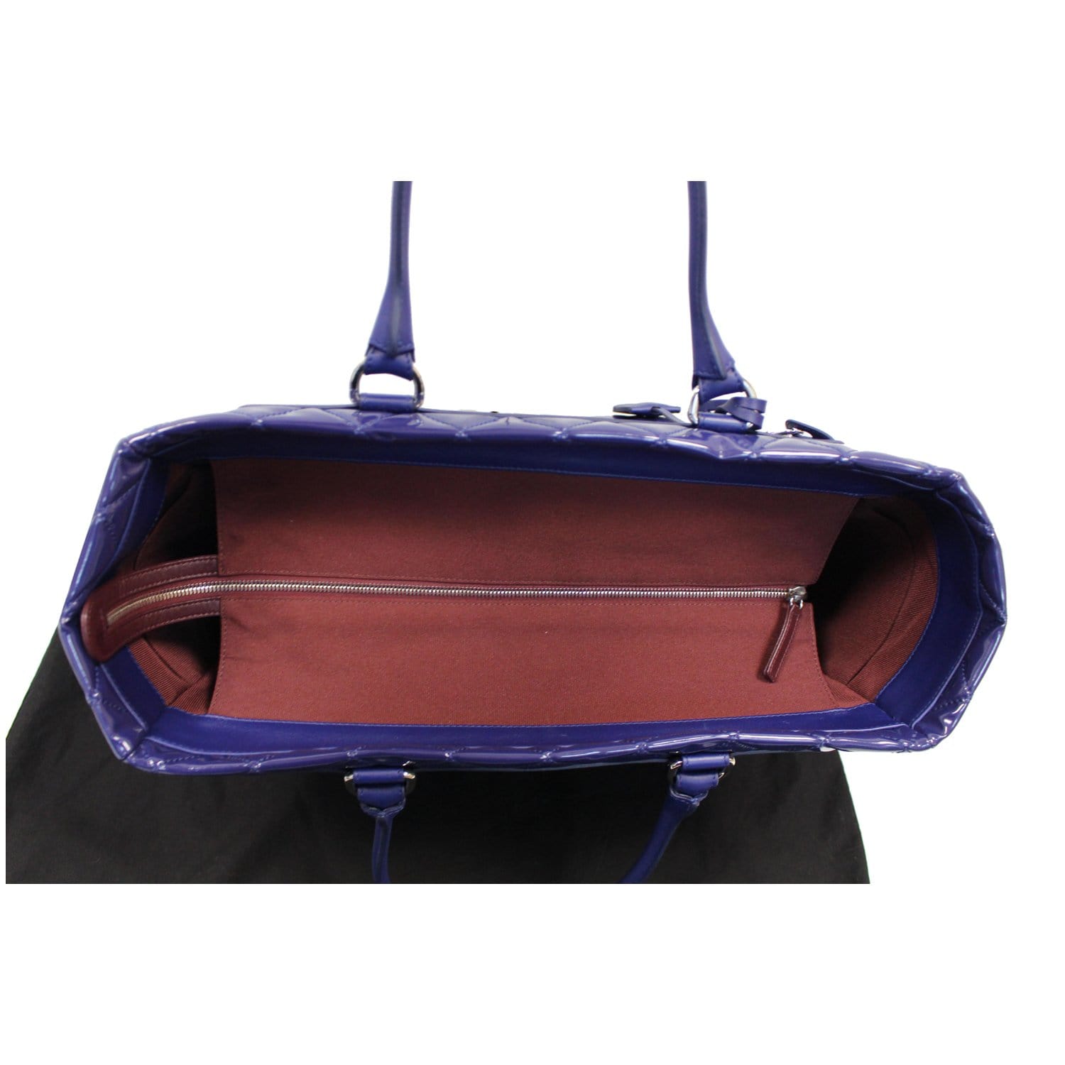Chanel Handbags Blue Fur ref.14043