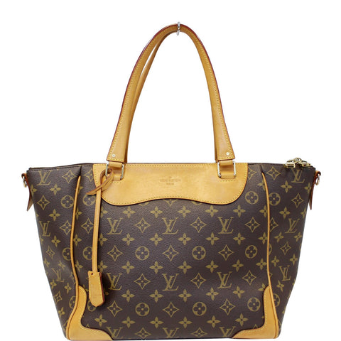LOUIS VUITTON Estrela MM NM Monogram Canvas Shoulder Bag Brown