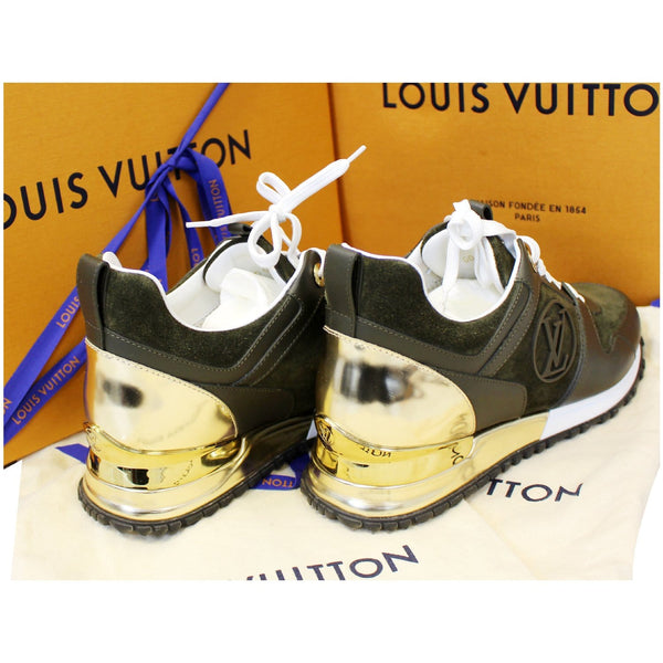 Louis Vuitton Run Away Backfoot View Sneakers Size 37