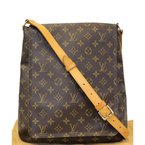 LOUIS VUITTON Musette Salsa GM Monogram Canvas Crossbody Bag