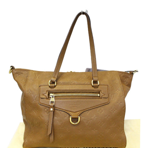 LOUIS VUITTON Lumineuse PM Monogram Empreinte Leather Shoulder Bag