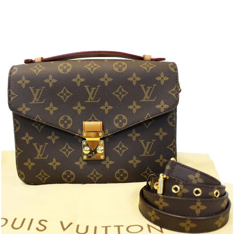 LOUIS VUITTON Metis Pochette Monogram Canvas Crossbody Bag