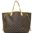 LOUIS VUITTON Neverfull GM Monogram Canvas Tote Shoulder Bag Brown-US