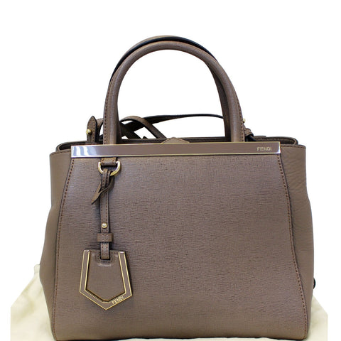 Fendi Roma Petite 2 Jours Leather