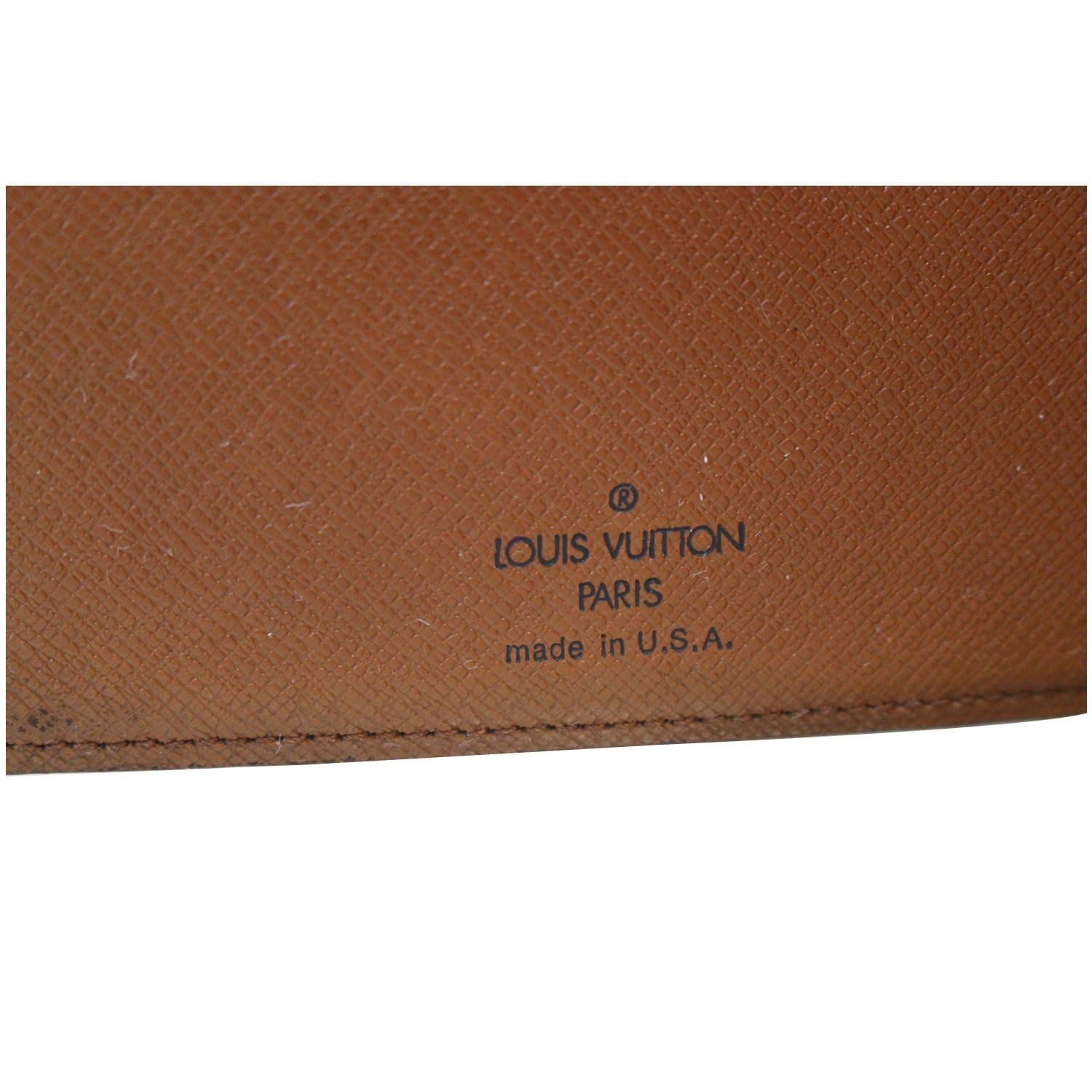 Authenticated Used Louis Vuitton LOUIS VUITTON Notebook Cover Monogram  Agenda PM Canvas Brown Unisex R20005 