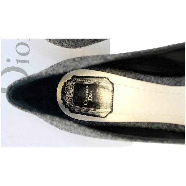 Christian Dior Spade Heels Black/Grey Size 9-US