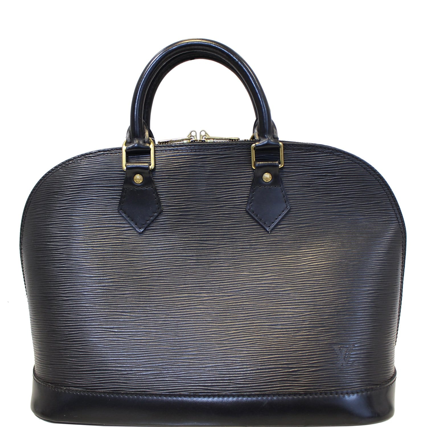 Handbags Louis Vuitton Louis Vuitton Alma Black EPI Leather PM