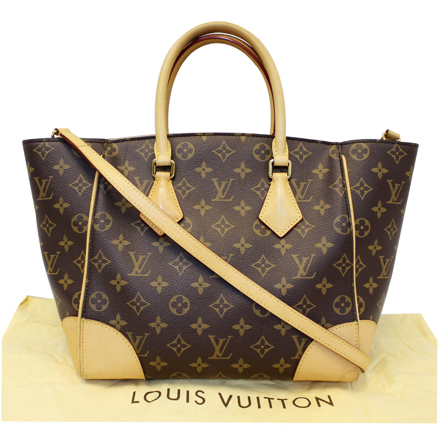 Phenix cloth crossbody bag Louis Vuitton Brown in Cloth - 32378594