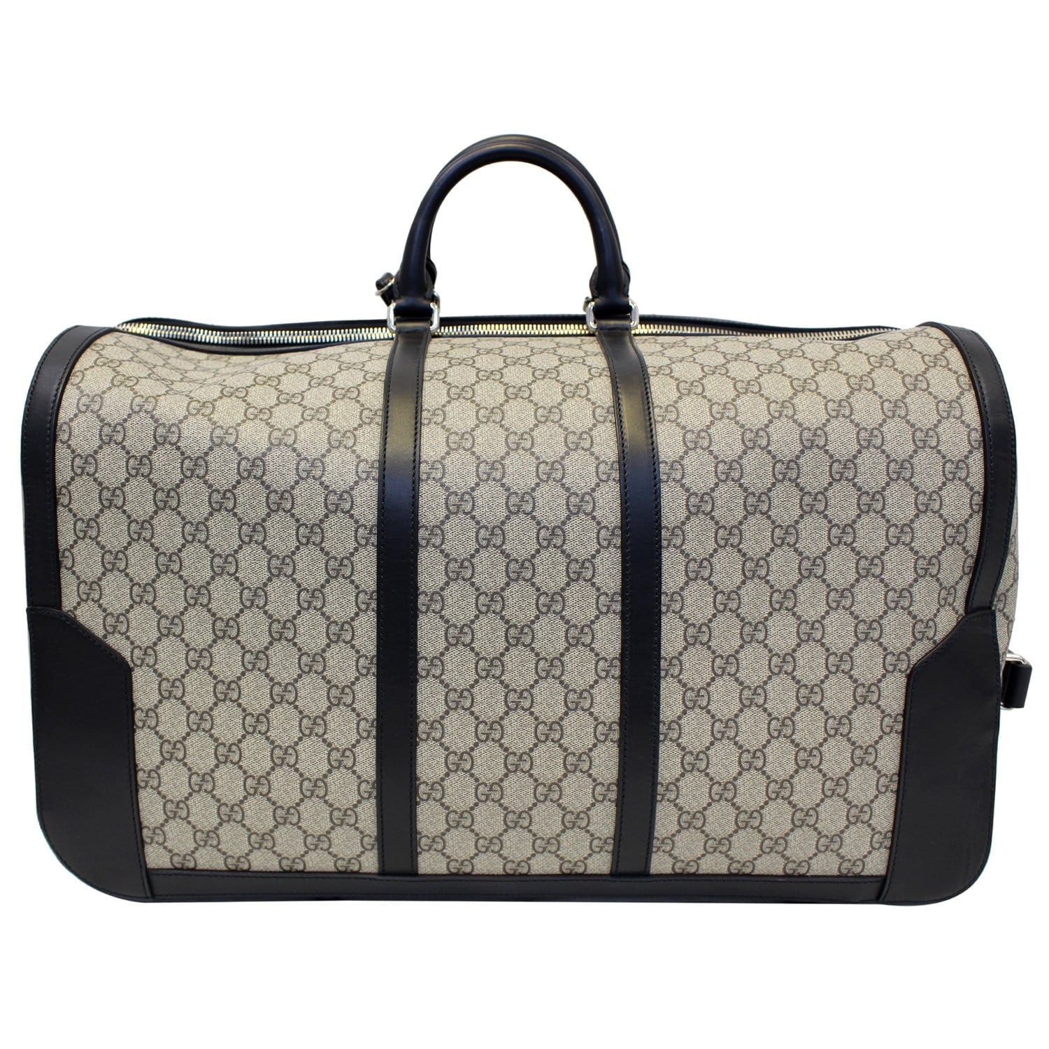 GUCCI GG Supreme Duffle Carry-on Bag 406382 Beige-US