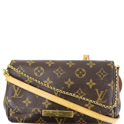 LOUIS VUITTON Favorite PM Monogram Canvas Crossbody Bag