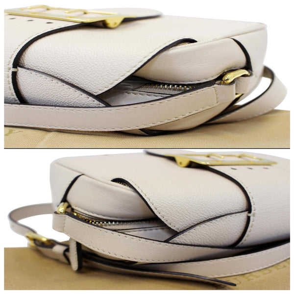 Burberry Crossbody Bag | Burberry Buckle Limestone - side view
