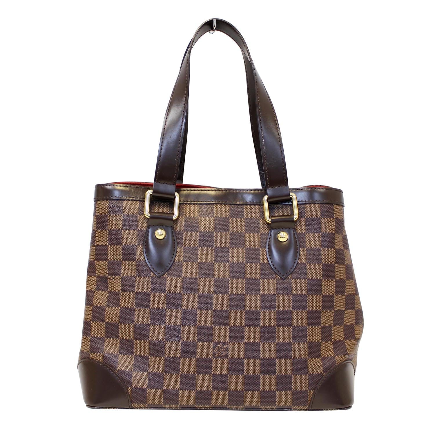 Authentic Louis Vuitton Damier Hampstead PM Shoulder Tote Bag