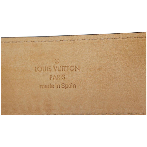 LOUIS VUITTON Monogram Canvas LV Initials Belt 110/44-US