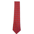 Hermes Men's Silk Neck Tie Red