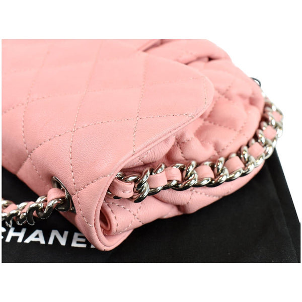 Chanel Chain Around Messenger Calfskin Crossbody Bag focused view