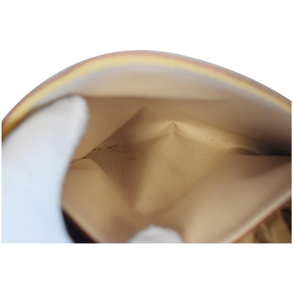 LOUIS VUITTON Petit Bucket Monogram Canvas Shoulder Bag Brown