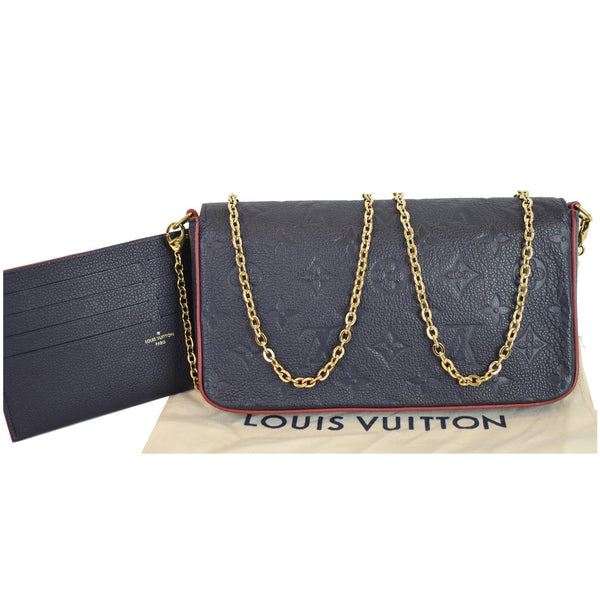 Louis Vuitton Pochette Felicie Monogram Empreinte Pouch - shoulder strap