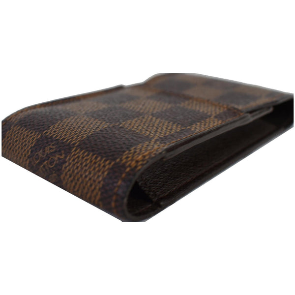 LOUIS VUITTON Damier Ebene Etui Cigarette Case Brown