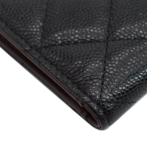 Chanel CC Card Holder Quilted Lambskin Leather Wallet - DDH