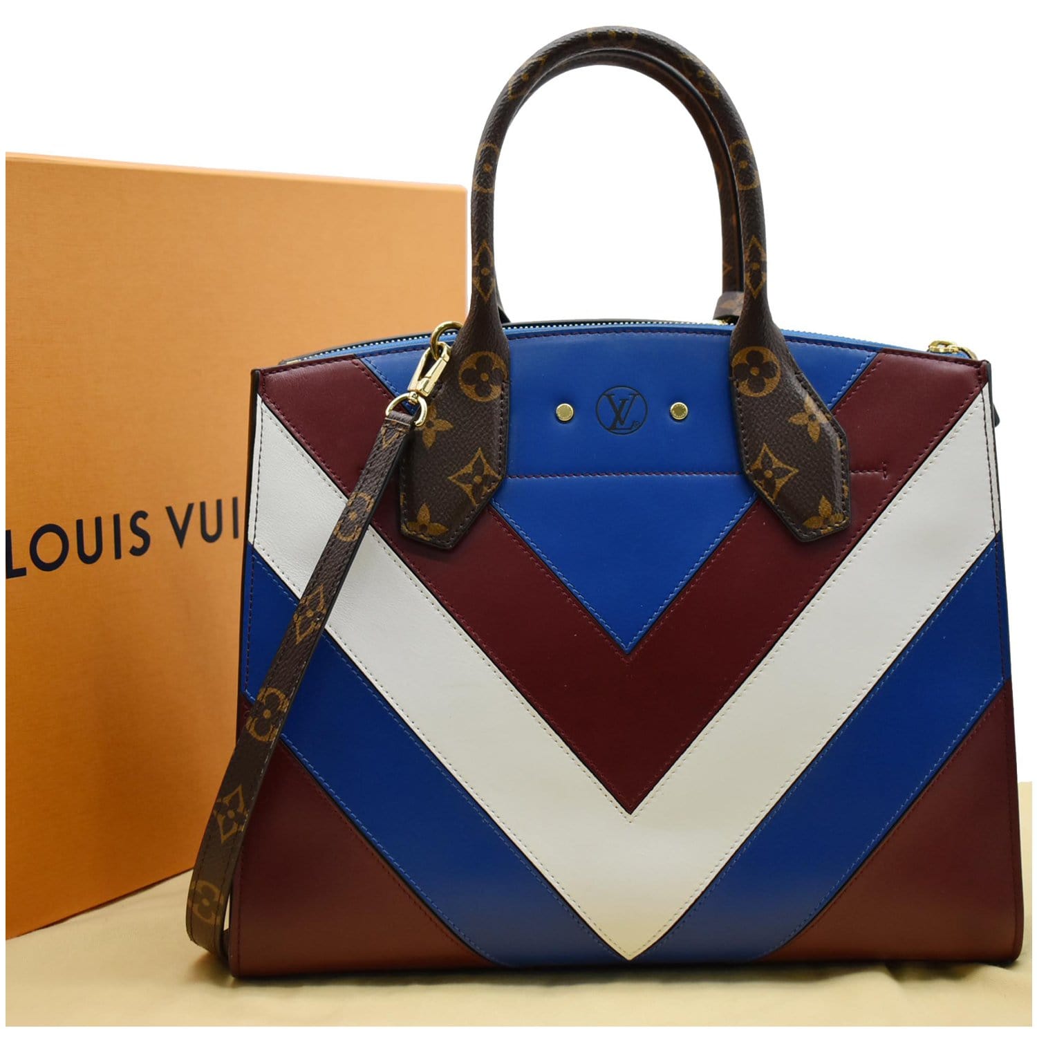 Louis Vuitton Tressage City Steamer PM Monogram Bag Handbag RARE!!!  AUTHENTIC❤️
