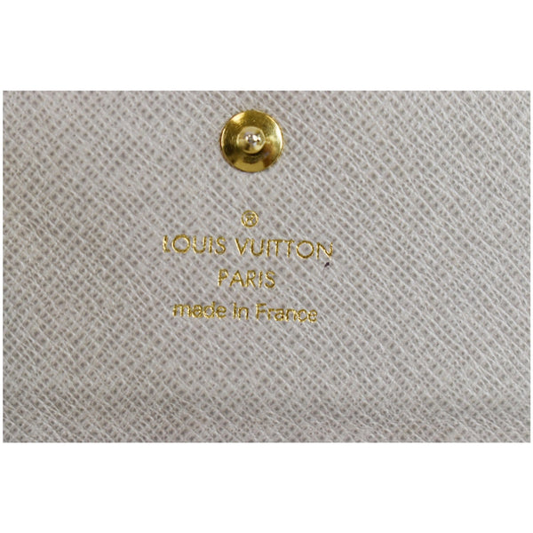 LOUIS VUITTON Monogram Dentelle Elise Wallet Silver