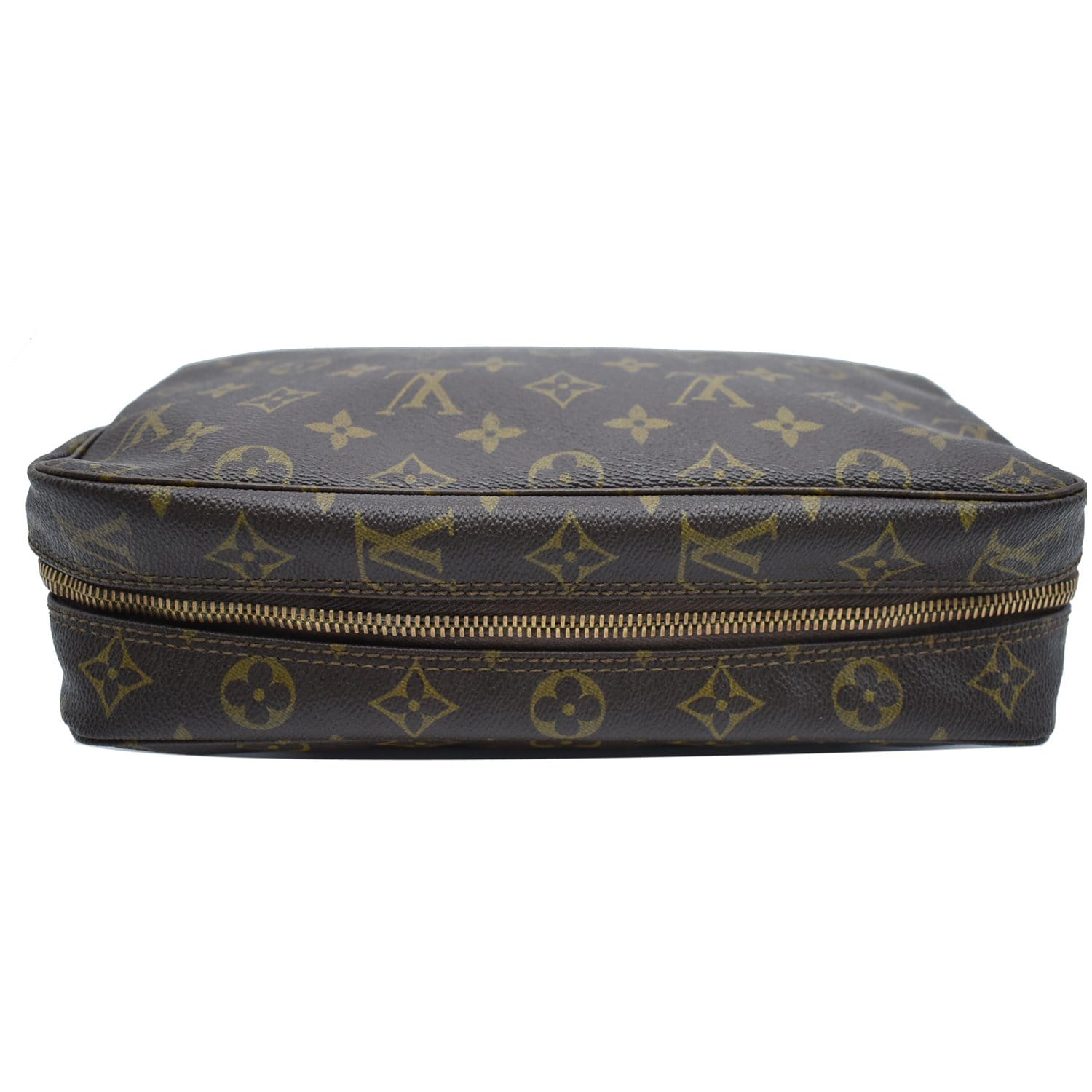Trousse de toilette cloth travel bag Louis Vuitton Brown in Cloth - 37170023