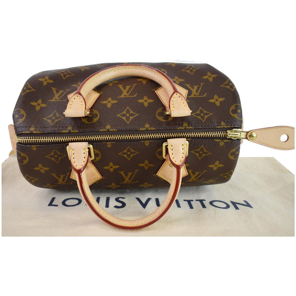 Louis Vuitton Speedy 25 Monogram Canvas Shoulder Bag - top preview