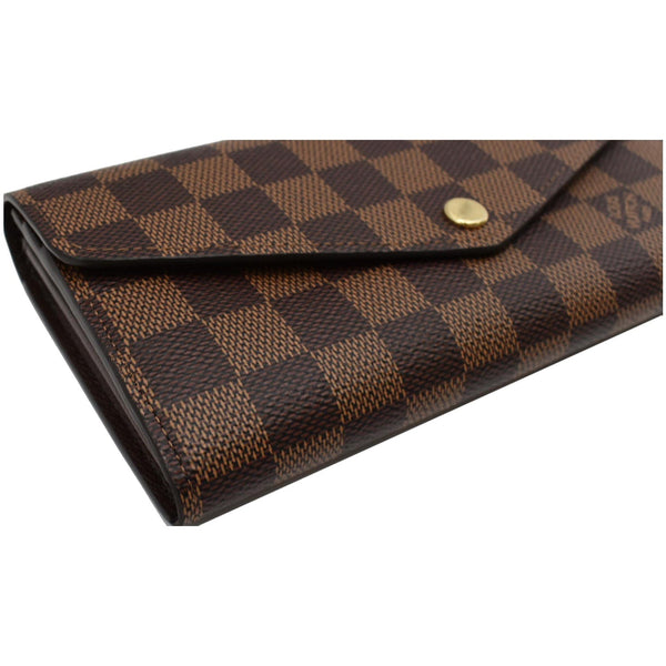 Louis Vuitton Sarah Damier Ebene Wallet Brown - Preloved