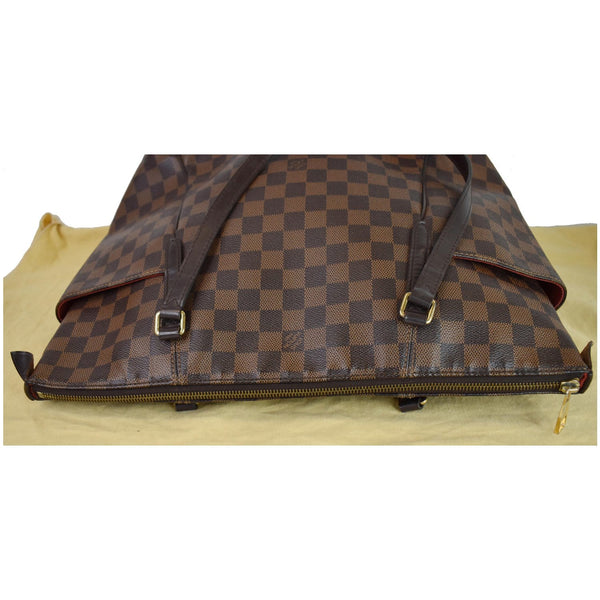 Louis Vuitton Totally MM Damier Ebene Shoulder Tote Bag - laydown video