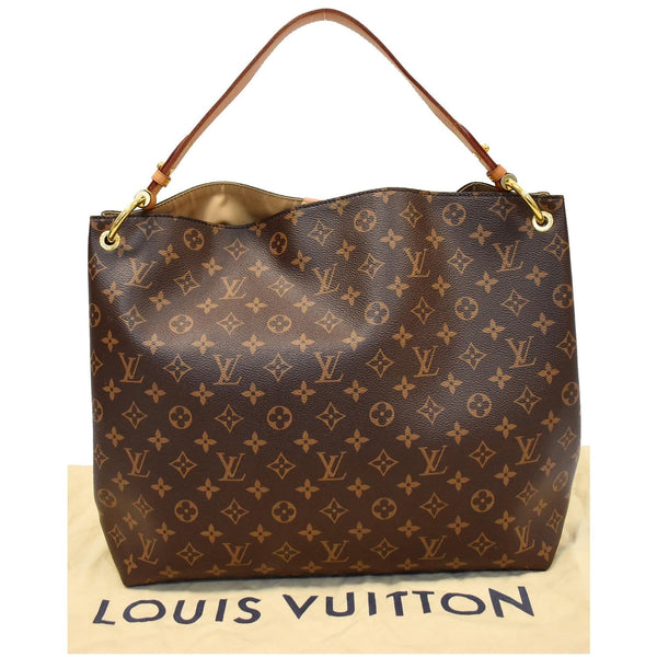 Louis Vuitton Graceful MM Monogram Canvas Shoulder Bag - LV print | DDH