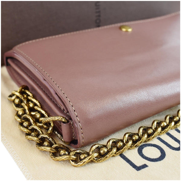 Louis Vuitton Sarah Cuir Boudoir Wallet Rose velours