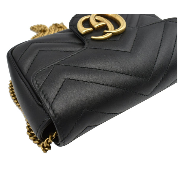 Gucci GG Marmont Super Mini Leather flap cover bag