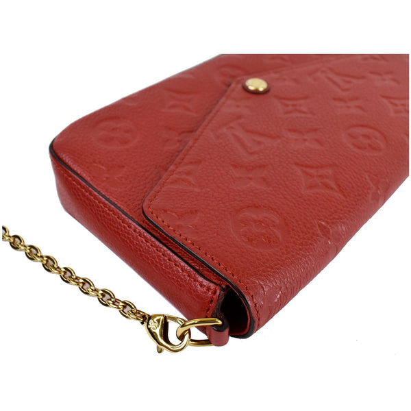 Louis Vuitton Pochette Felicie Monogram Empreinte Pouch - side corner view