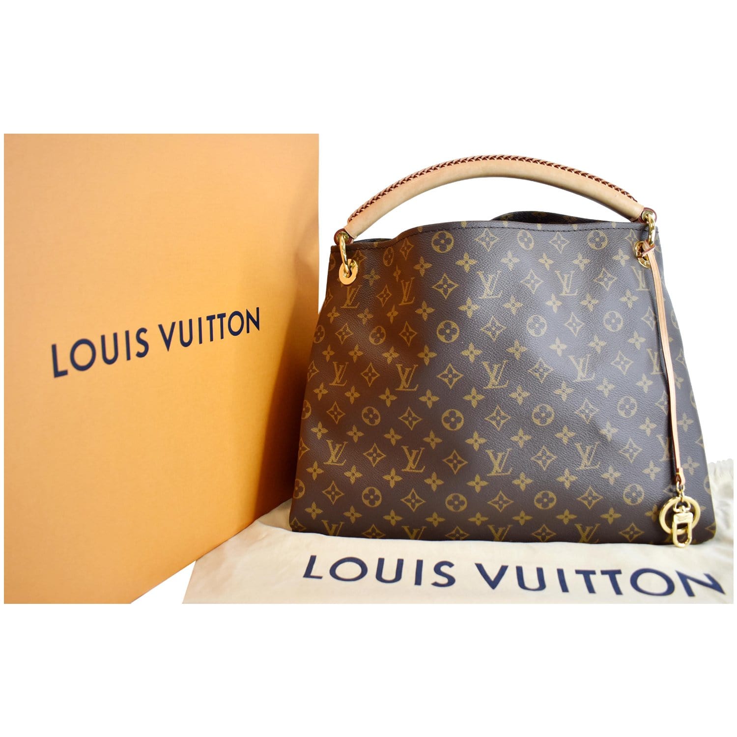 Artsy leather tote Louis Vuitton Brown in Leather - 33759578