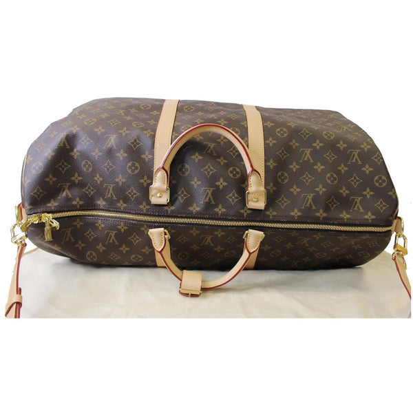 Louis Vuitton Keepall 60 Bandouliere Canvas Travel Bag for sale