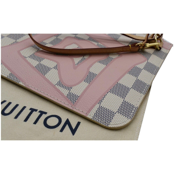 Louis Vuitton Neverfull MM Tahitienne purse - top view