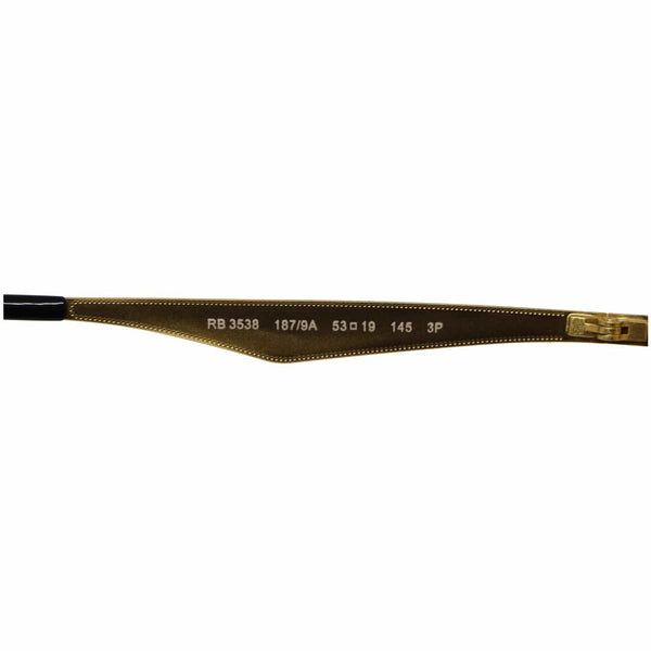 RAY-BAN RB3538 187/9A Sunglasses Green Classic G-15 Polarized Lens